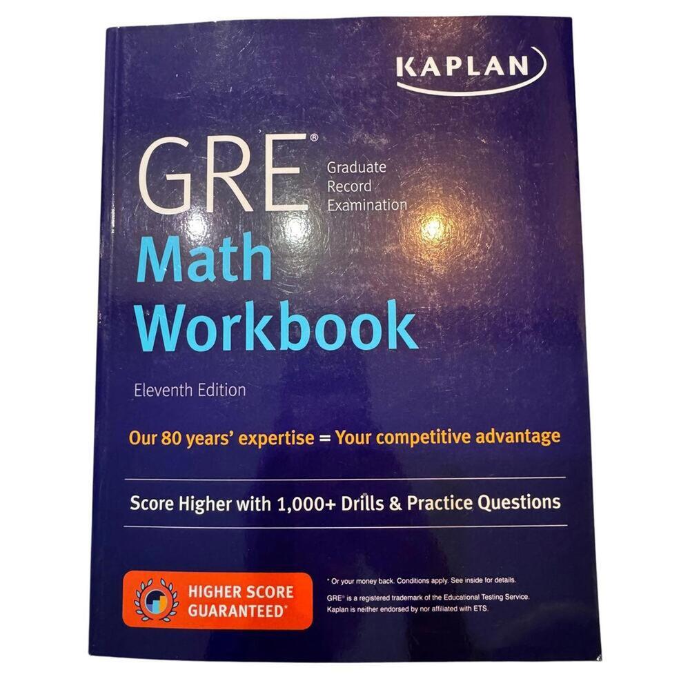 GRE Math Workbook  | 11th Edition | Kaplan